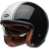 Bell - TX501 Rally - Open Helm - Gloss Black / White
