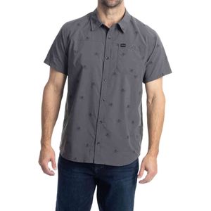 Petrol - Stretch Shirt - Lichtgewicht Polyester - Motor-geïnspireerd Ontwerp - UPF 30 Bescherming