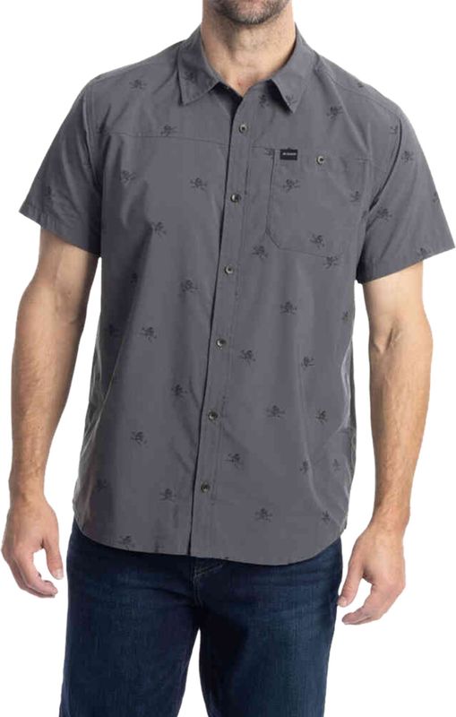 Petrol - Stretch Shirt - Lichtgewicht Polyester - Motor-geïnspireerd Ontwerp - UPF 30 Bescherming