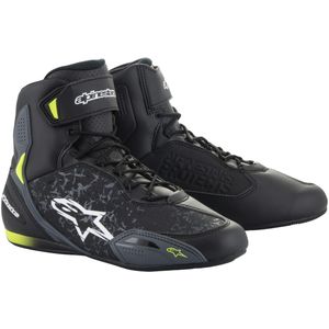 Motorlaarzen Alpinestars Faster-3 Zwart-Neon Geel