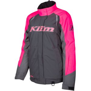 Jas Dames Klim Strata Asphalt-Knockout Roze