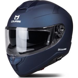 Integraalhelm Course Raider Evo Metallic Blauw