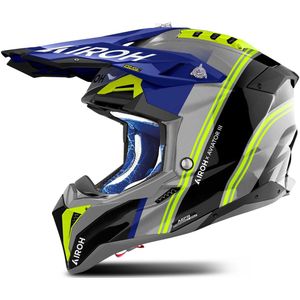 Airoh - Aviator 3 - Crosshelm - Carbon - Zwart