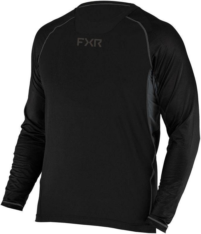 FXR - Atmosphere - T-shirt - Black Ops - Lange Mouwen - Vochtafvoerende en Antimicrobiële Behandeling