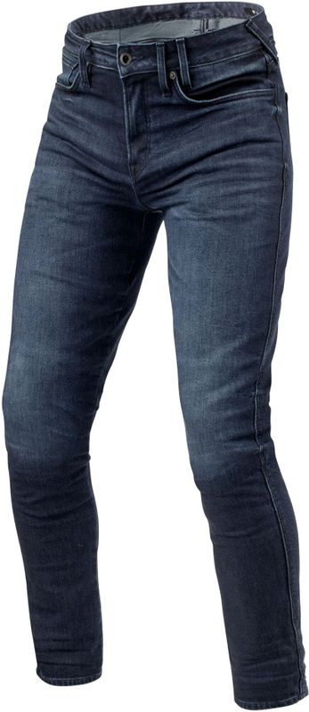 Carlin SK - Jeans - Blauw - CORDURA DENIM - Met Kniebeschermers
