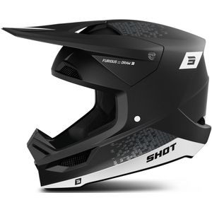 Furious - Helm - Zwart - SRS Synthetische Versterkte Schaal