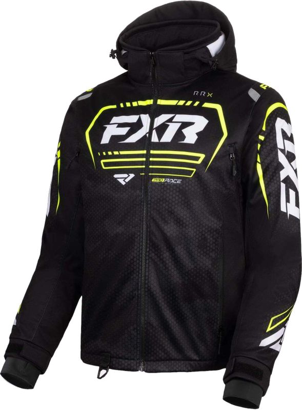 FXR - RRX Hex - Sneeuwjas - Zwart - Wind- en Waterbestendig, Uitneembare Voering, YKK Ritsen