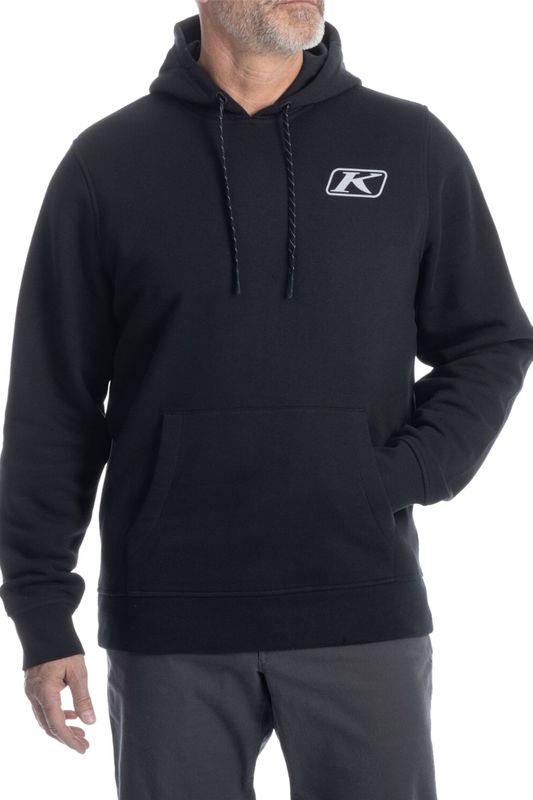Klim - Rippin´ Hoodie - Fleece Hoodie - Zwart - Met Gevoerde Capuchon