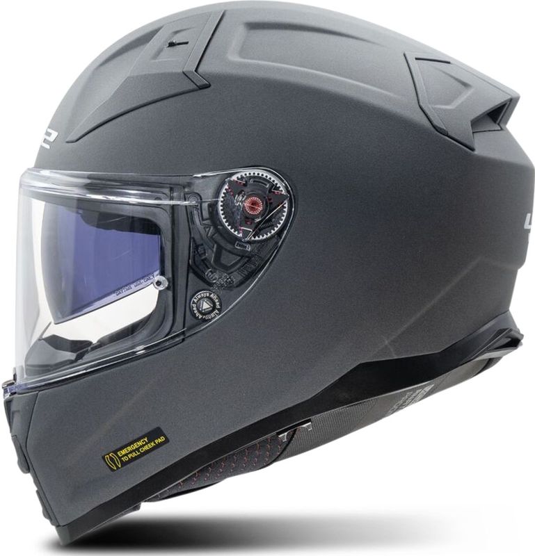 LS2 - FF811 Vector II - Integraalhelm - Ultralicht - Glasvezel - Zwart