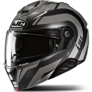 Modulaire Helm HJC I91 Arven Grijs-Zwart