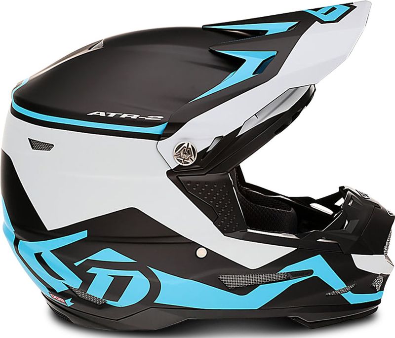 Crosshelm Kinderen 6D ATR-2Y Drive Cyaan