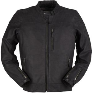 Furygan - Clint Evo - Motorjas - Zwart - Buffelleer - Met Thermische Voering