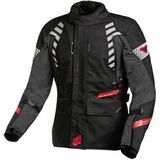 Motorjas Dames Macna Ultimax Zwart-Rood