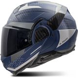 Modulaire Helm LS2 FF910 Advant II Marineblauw-Grijs