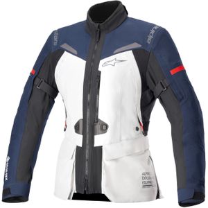 Motorjas Dames Alpinestars Stella ST-7 2L Gore-Tex ‘Ice’Grijs-Donkerblauw-Zwart