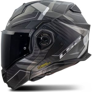 Modulaire Helm LS2 FF901 Advant X C Zilver-Grijs