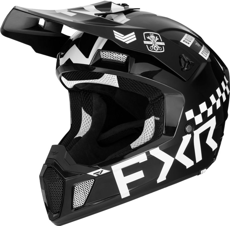 FXR - Clutch Gladiator - Crosshelm - Black Ops