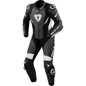 Leren Motorpak Rev'It! Control Zwart-Wit
