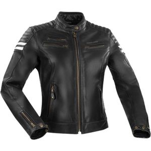 Motorjas Dames Segura Lady Funky Zwart-Wit