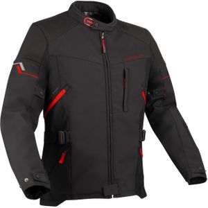 Motorjas Bering Cobalt Zwart-Rood