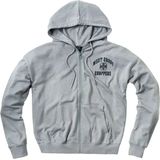 Hoodie met Rits West Coast Choppers Iron Oversized