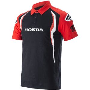 Polo Alpinestars Honda Rood-Zwart