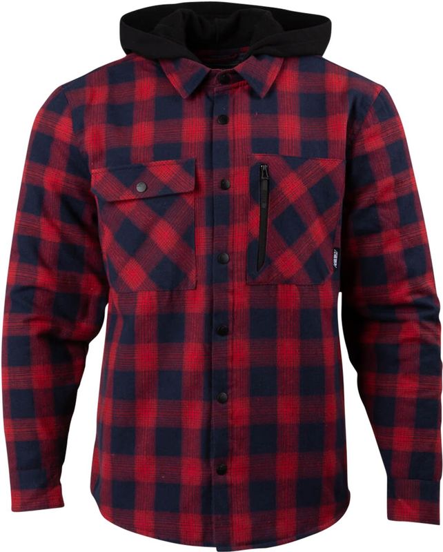 509 Tech Flannel - Poloshirt - Katoenflanel - Groen - Gewatteerde Isolatie