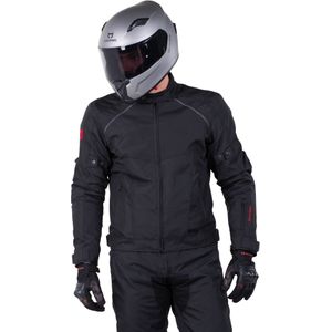 Course - Two Seasons 3.0 - Motorjas - Zwart - 600D Polyester - Waterdicht