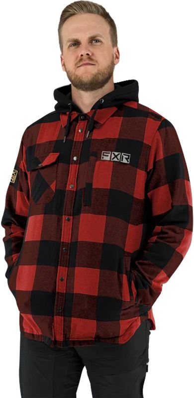 FXR - Timber - Jas - Met Breiwerk Gevoerde Mouwen - Verstelbare Fleece Capuchon