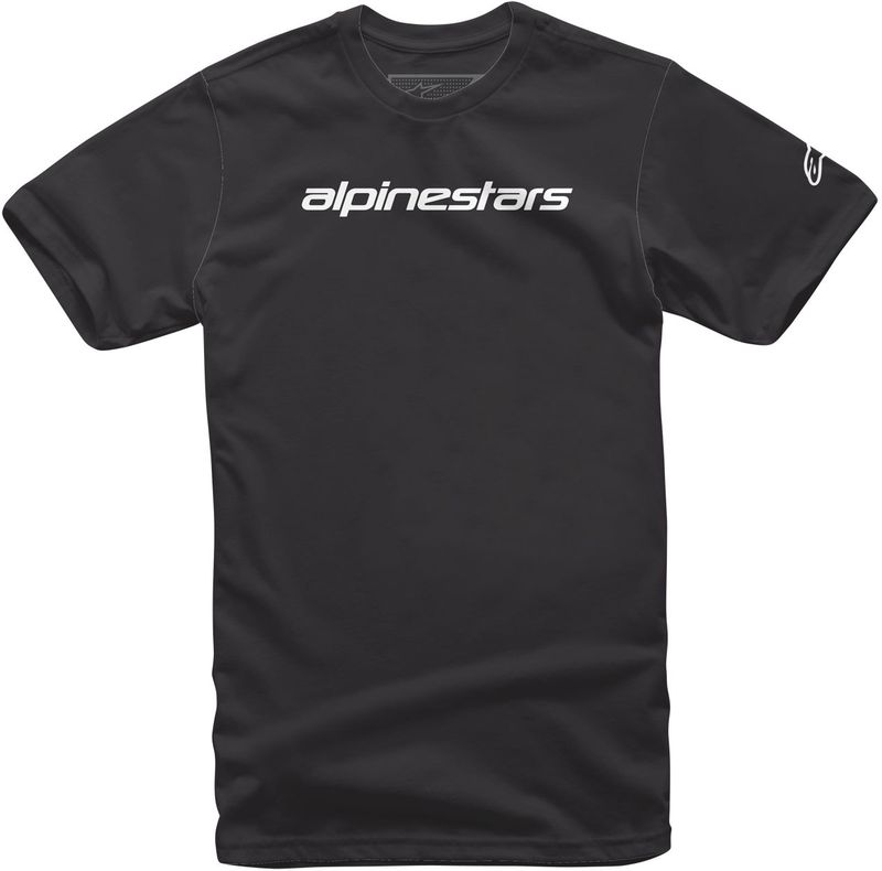 Alpinestars - Linear Wordmark - T-shirt - Gekamde Ringgesponnen Katoen - 150 g/m2