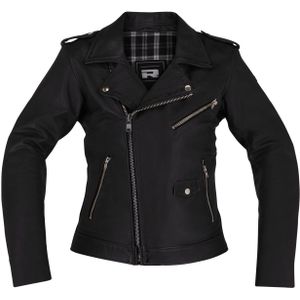 Richa - Brighton - Motorjas - Zwart - Leren