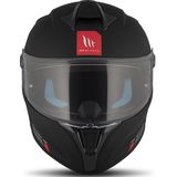 MT Helmets - Targo S - Integraalhelm - Zwart - Lichtgewicht Constructie