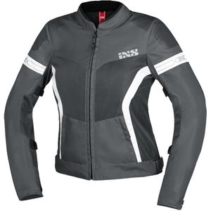 Motorjas Dames iXS Sport Trigonis-Air Grijs-Wit