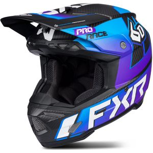FXR ATR-3Y Prime - Crosshelm - Kinderen - Zwart - Koolstofvezelcomposiet