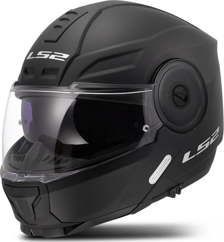 Systeemhelm - HPTT-Polycarbonaat - Zwart - Met Pinlock® 70 MaxVision™