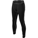 FXR - Vapor - Basislaag - Zwart - 20% Merino 80% Polyester, Antibacterieel, Sneldrogend