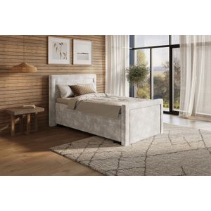 Beddenleeuw 1-persoons Boxspring James 90x200 (1 box + 1 matras)