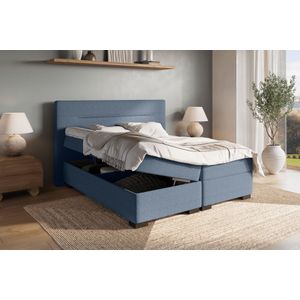 Beddenleeuw Opbergboxspring Fleur 140x210 (2 boxen + 1 matras) | Twijfelaar boxspring