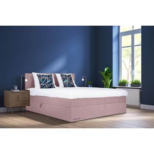 Beddenleeuw Opberg Boxspring Lana 140x200 (2 boxen incl. matras) | Twijfelaar boxspring