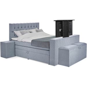 Beddenleeuw Boxspring Alexia LuxuryLine 160x200 (2 boxen + 2 matrassen) 160x200 (2 boxen + 2 matrassen)