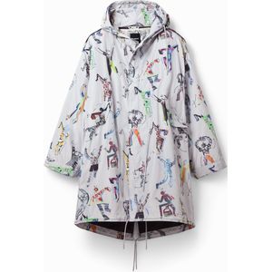 Oversized arty parka