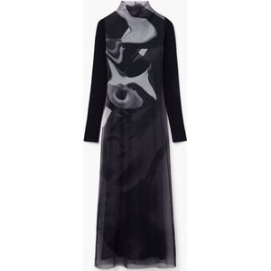 Multipositionele midi-jurk