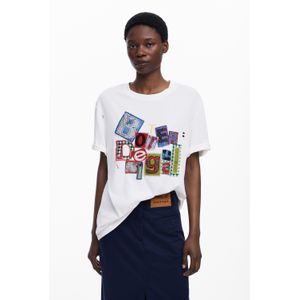 T-shirt met korte mouwen patch Botter