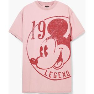 Desigual - Kort Jurkje - Mickey Mouse-print - Korte Mouwen