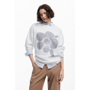 Bloemenprint sweater