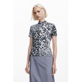 Bloemen patchwork T-shirt