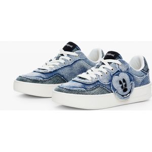 Denim sneakers Mickey Mouse