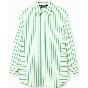 Oversized shirt strepen