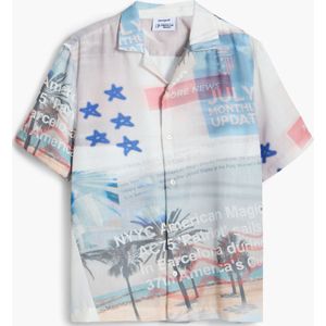 Bedrukte American Magic overhemd
