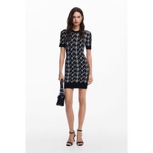 Mini-jurk met print ontworpen door M. Christian Lacroix